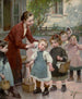 The Touch of Teachers - Henri Jules Jean Geoffroy — artwork view