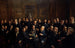 Retrato colectivo de los miembros de la Asociación de periodistas republicanos franceses - Henri Adolphe Laissement — vista de la obra