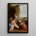 Adoración de los Reyes Magos - Henri Antoine de Favanne — cuadro enmarcado en la pared