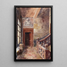 Casa n°27 calle del Día rellano de la escalera del primer piso - Henri Berthaut — cuadro enmarcado en la pared