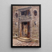 the main staircase door of a house located at 27 rue du Jour - Henri Berthaut — framed artwork on a wall