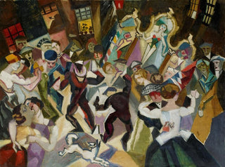 Jordaan Painting - Henri Braakensiek — artwork view