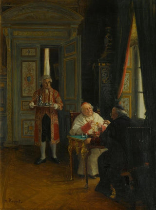 Henri Brispot - The chess game (Case Conflict).webp