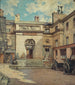 El patio del Hôtel Gouthière en la calle Pierre-Bullet - Henri Dabadie — vista de la obra