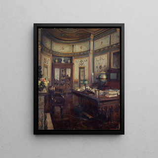 Henri Dabadie - Un salon de lHtel Bourienne rue dHauteville.webp