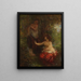 Dos bañistas - Henri Fantin-Latour — cuadro enmarcado en la pared
