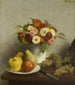 Flores y frutas - Henri Fantin-Latour — vista de la obra