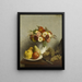 Flores y frutas - Henri Fantin-Latour — cuadro enmarcado en la pared