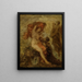 L'Hombre entre el Vicio y la Virtud - Henri Fantin-Latour — cuadro enmarcado en la pared