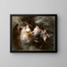La Tentación de san Antonio - Henri Fantin-Latour — cuadro enmarcado en la pared
