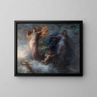 Henri FantinLatour - Laurore Et La Nuit Dawn And The Night.webp