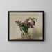 Lilas - Henri Fantin-Latour — cuadro enmarcado en la pared