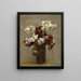 Narcisos, claveles y prímulas - Henri Fantin-Latour — cuadro enmarcado en la pared