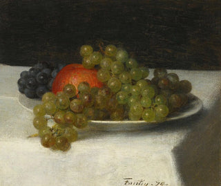 Henri FantinLatour - Pommes Et Raisins.webp