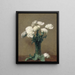 Poppies - Henri Fantin-Latour — framed artwork on a wall