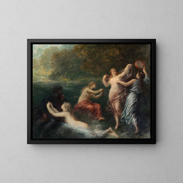 Tannhäuser - Henri Fantin-Latour — cuadro enmarcado en la pared