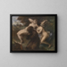 La Tentación de san Antonio - Henri Fantin-Latour — cuadro enmarcado en la pared