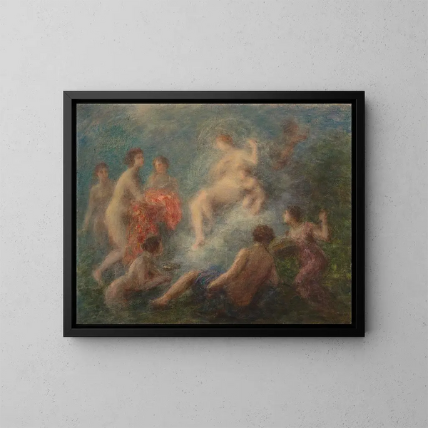 Toilette de Venus - Henri Fantin-Latour — cuadro enmarcado en la pared