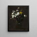 Vase de fleurs - Henri Fantin-Latour — framed artwork on a wall