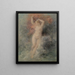 Venus elevándose sobre el mar - Henri Fantin-Latour — cuadro enmarcado en la pared