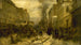 L'Avenida de Orléans durante los bombardeos de París por los ejércitos prusianos en enero de 1871 - Henri Félix Emmanuel Philippoteaux — vista de la obra