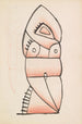 a crouching figure - Henri Gaudier-Brzeska — artwork view