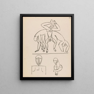 Henri GaudierBrzeska - Nine Figure Studies.webp