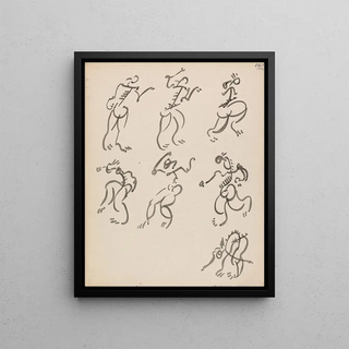 Henri GaudierBrzeska - Seven Dancing Figures in Three Registers.webp