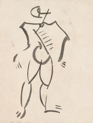 Henri GaudierBrzeska - Study for a Sculpture.webp