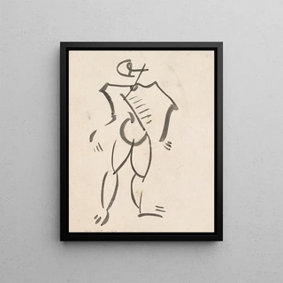 Henri GaudierBrzeska - Study for a Sculpture.webp