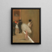 Detrás del telón del ballet - Henri Gervex — cuadro enmarcado en la pared