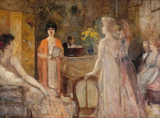 Henri Gervex - Un mardi soire chez Madeleine Lemaire.webp