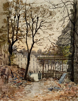 Henri Laurent Mouren - Percement du boulevard Raspail.webp