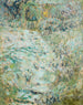 Escalera en el jardín sin nieve, Gerberoy - Henri le Sidaner — vista de la obra