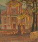 Église Dolceacqua - Henri Le Sidaner — artwork view
