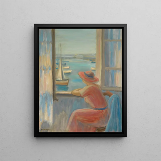 Henri Lebasque - Devant La Fentre Ile Dyeu.webp