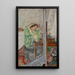 Woman at her toilette - Henri Lebasque — framed artwork on a wall
