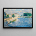 La Marne Lagny - Henri Lebasque — cuadro enmarcado en la pared