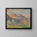 El Baou de Vence - Henri Lebasque — cuadro enmarcado en la pared