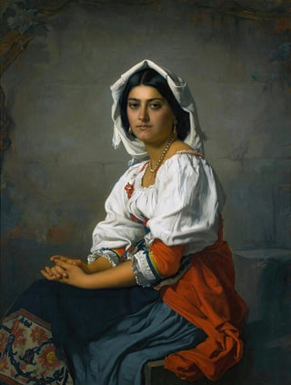 Henri Lehmann - La Jeune Italienne.webp