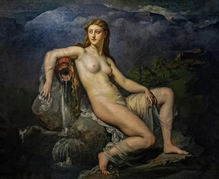 La Source ou l'Eau - Henri Lehmann — artwork view
