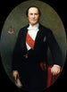 Portrait of Baron Haussmann 1809-1891 Prefect of the Seine 1853-1870 - Henri Lehmann — artwork view