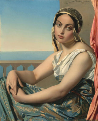 Henri Lehmann - Woman of the Orient.webp