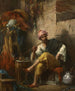 Hookah smoker - Henri Léopold Lévy — artwork view