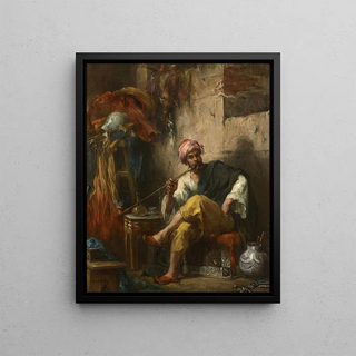 Henri Leopold Lvy - Fumeur de narguil.webp