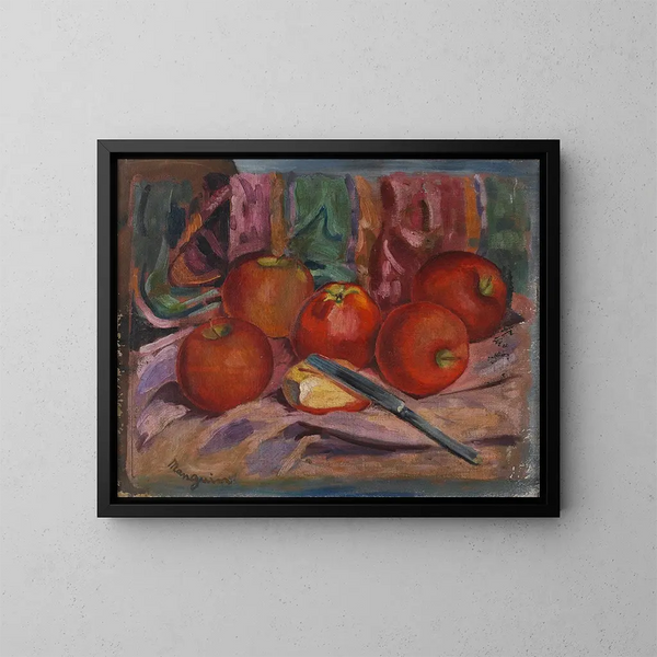 Manzanas - Henri Manguin — cuadro enmarcado en la pared