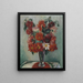 Dahlias - Henri Manguin — cuadro enmarcado en la pared