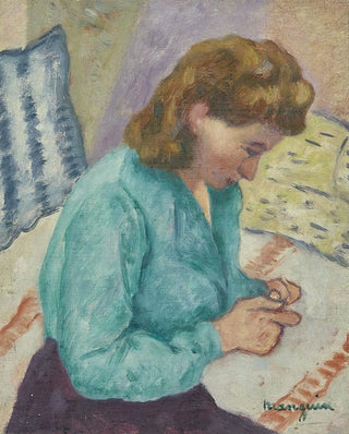 Henri Manguin - Genevive Sauty de profil.webp