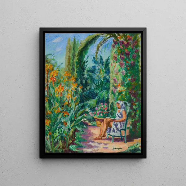 Henri Manguin - Odette dans le jardin de lOustalet.webp