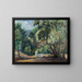 Bosque en la Moutte, Saint-Tropez - Henri Manguin — cuadro enmarcado en la pared